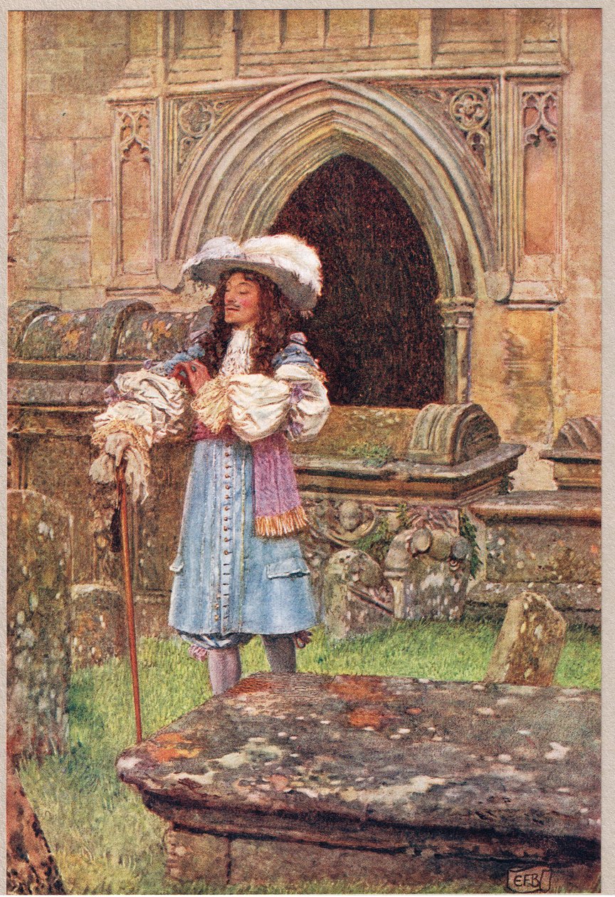 The Way of Life, ilustrace z „Knihy starých anglických písní a balad“, vydané nakladatelstvím Hodder a Stoughton, kolem roku 1910 (barevné lito) od Eleanor Fortescue Brickdale