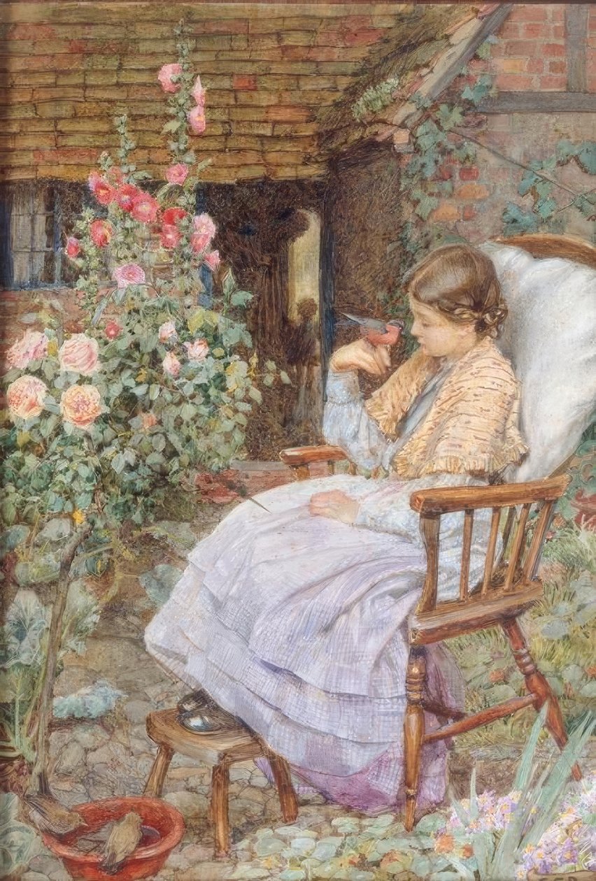 Neboť, jaké jsou hlasy ptáků, Ay, a zvířat, – ale od Eleanor Fortescue Brickdale