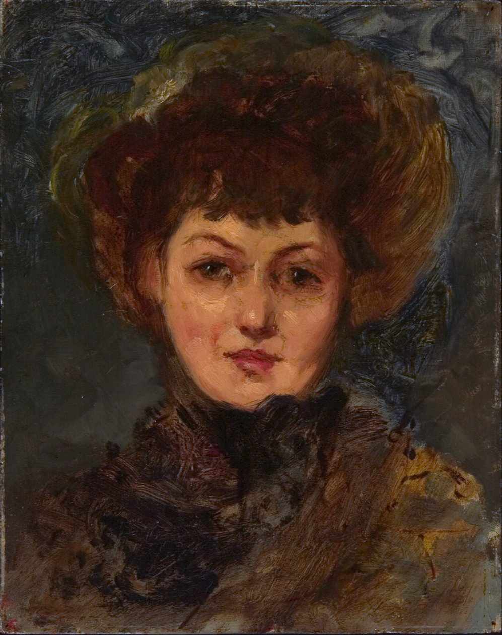 Portrét paní Johny Gellatlyové od Eleanor Greatorex