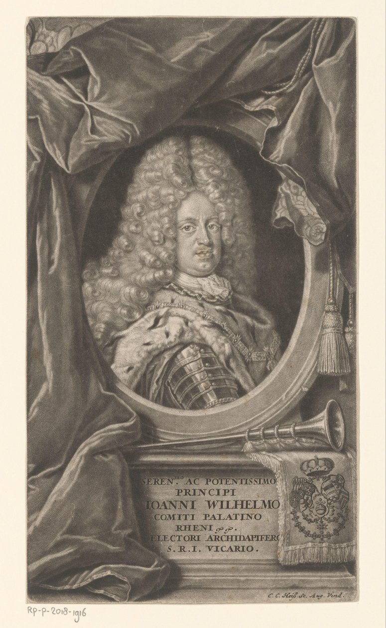 Portrét Johanna Wilhelma od Elias Christopf Heiss