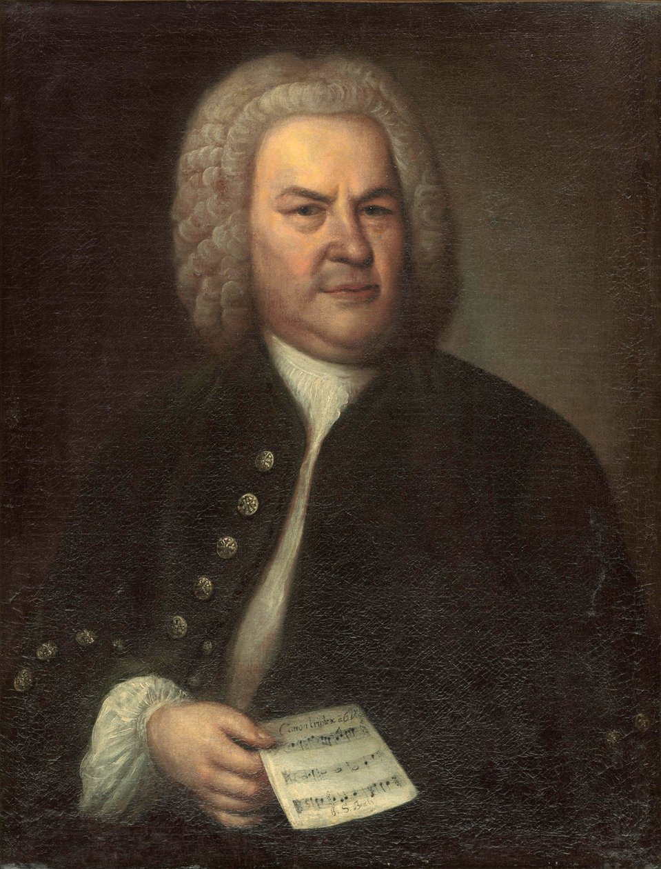 Johann Sebastian Bach od Elias Gottlob Haussmann