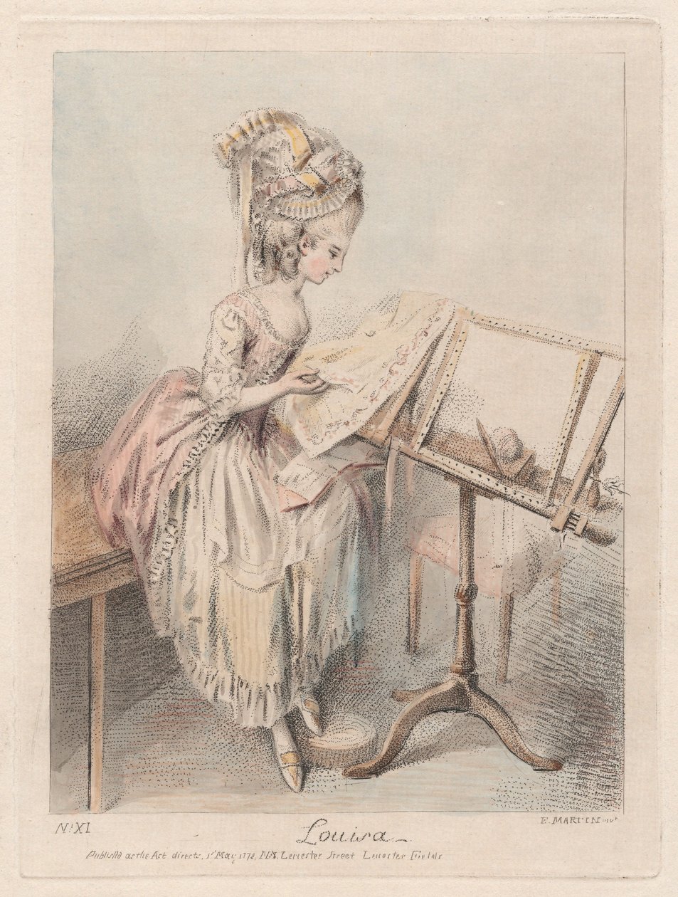 Louisa od Elias Martin