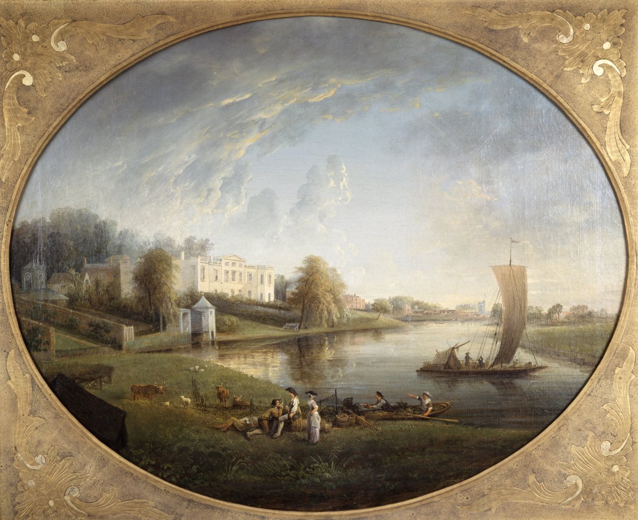 Pope House v Twickenhamu od Elias Martin