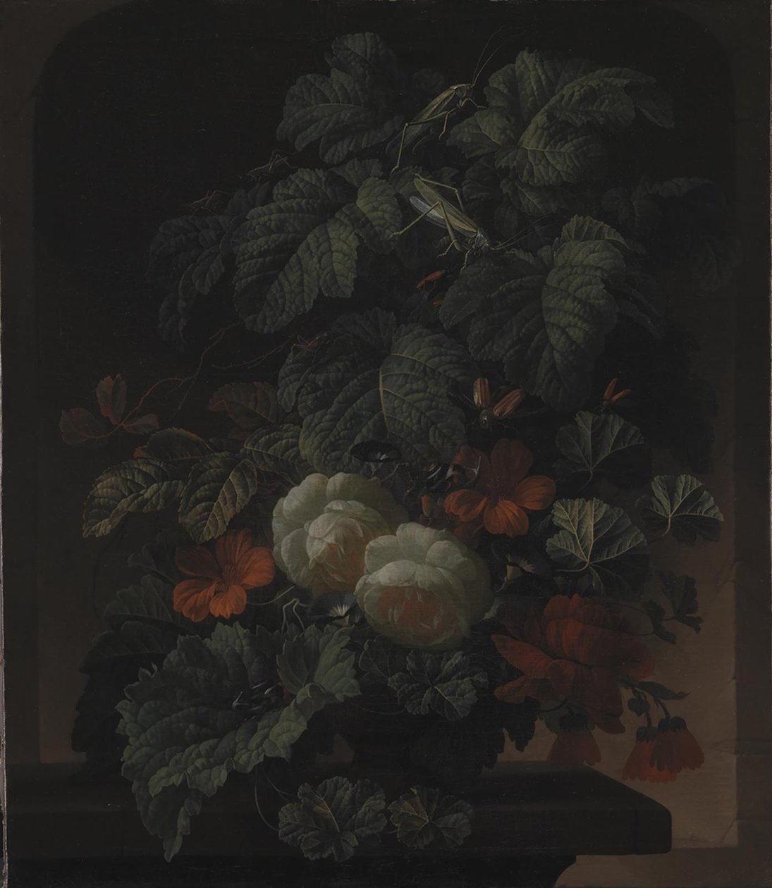Mísa květin od Elias van den Broeck