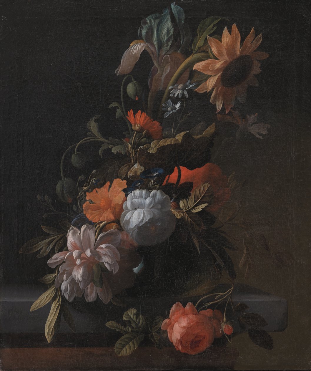 Mísa květin od Elias van den Broeck