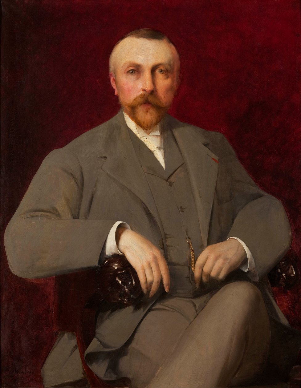 Portrét Paula Marmottana, 1898 od Elie Nonclercq