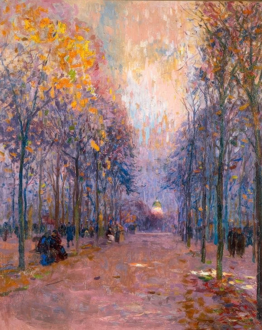 Lucemburské zahrady od Elie Anatole Pavil