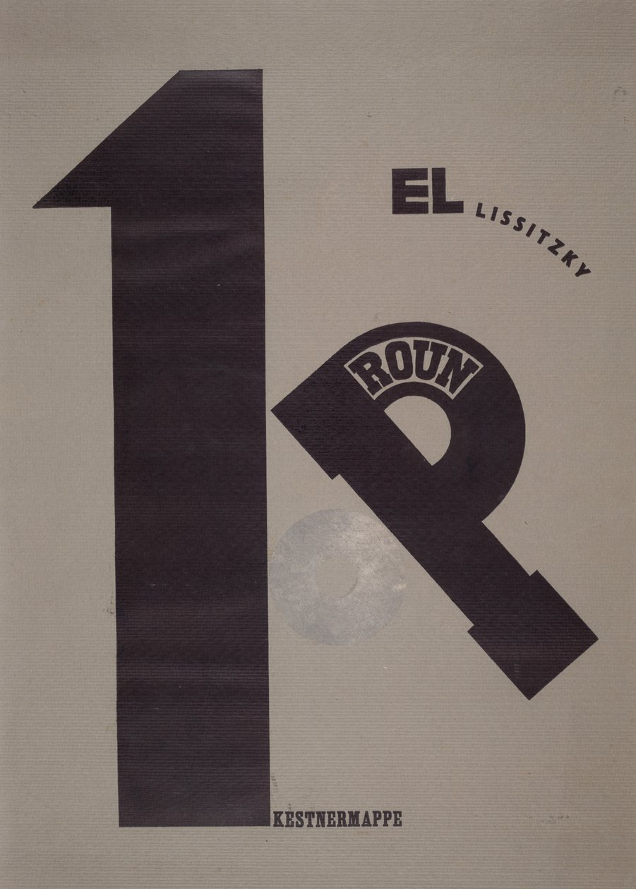 Pokrýt od Eliezer Markowich Lissitzky