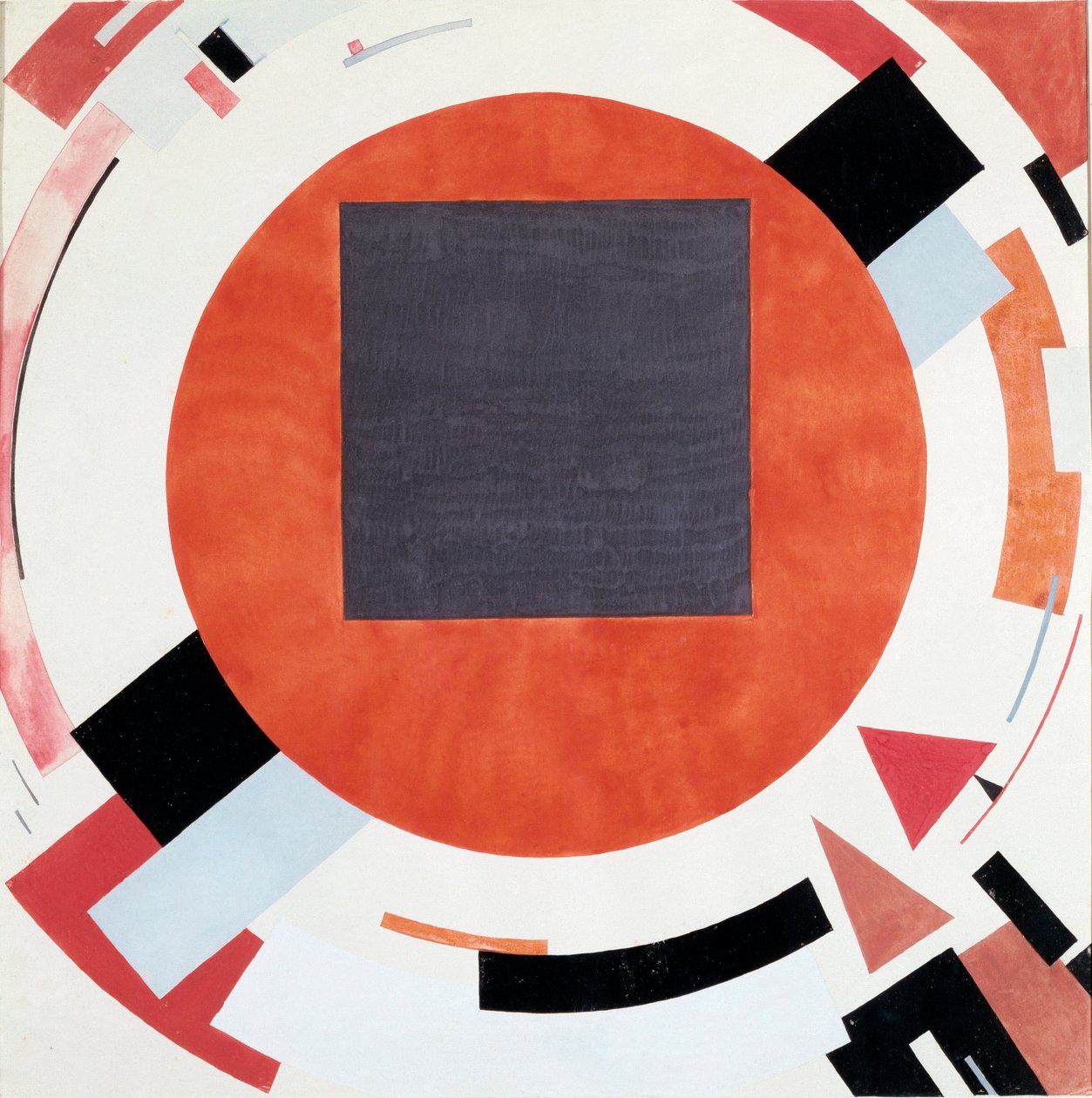 Proun Watercolor od Lazara Lissitskij dit El Lissitskij (Lissitsky nebo Lissitzky nebo Lissitzky) (1890-1941) 1924 Stedelijk Van Abbemuseum Eindhoven od Eliezer Markowich Lissitzky
