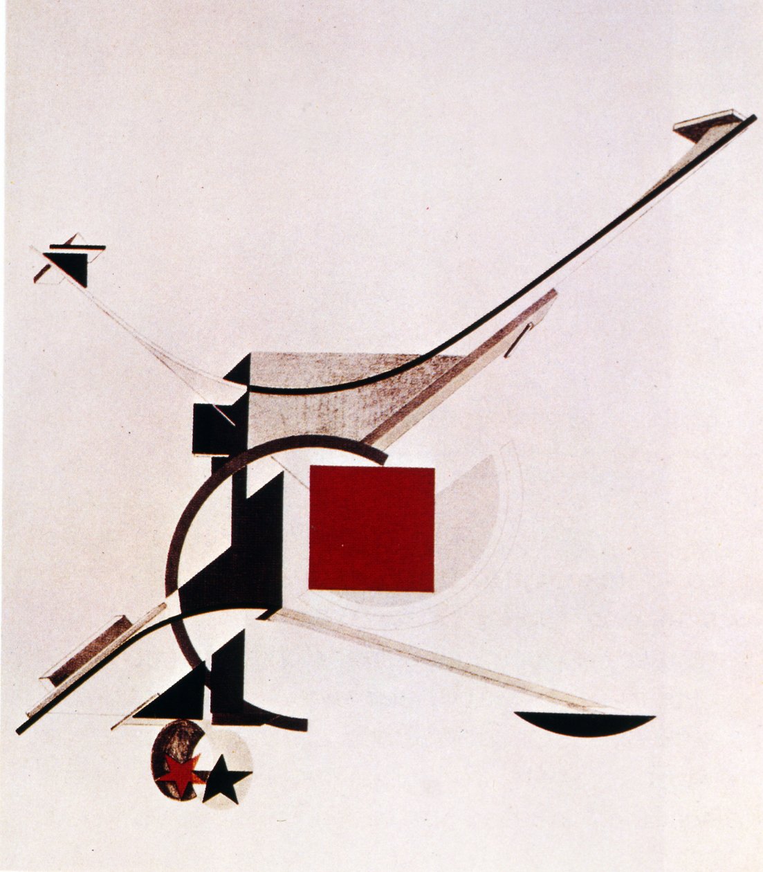 Vítězství nad Sluncem od Eliezer Markowich Lissitzky