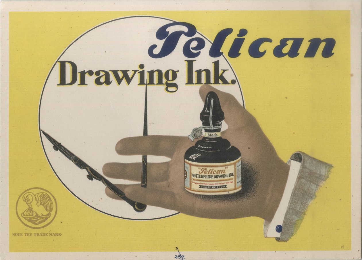 Inkoust Pelikan od Eliezer Markowich Lissitzky