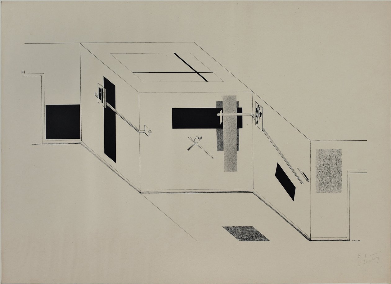 Proun od Eliezer Markowich Lissitzky