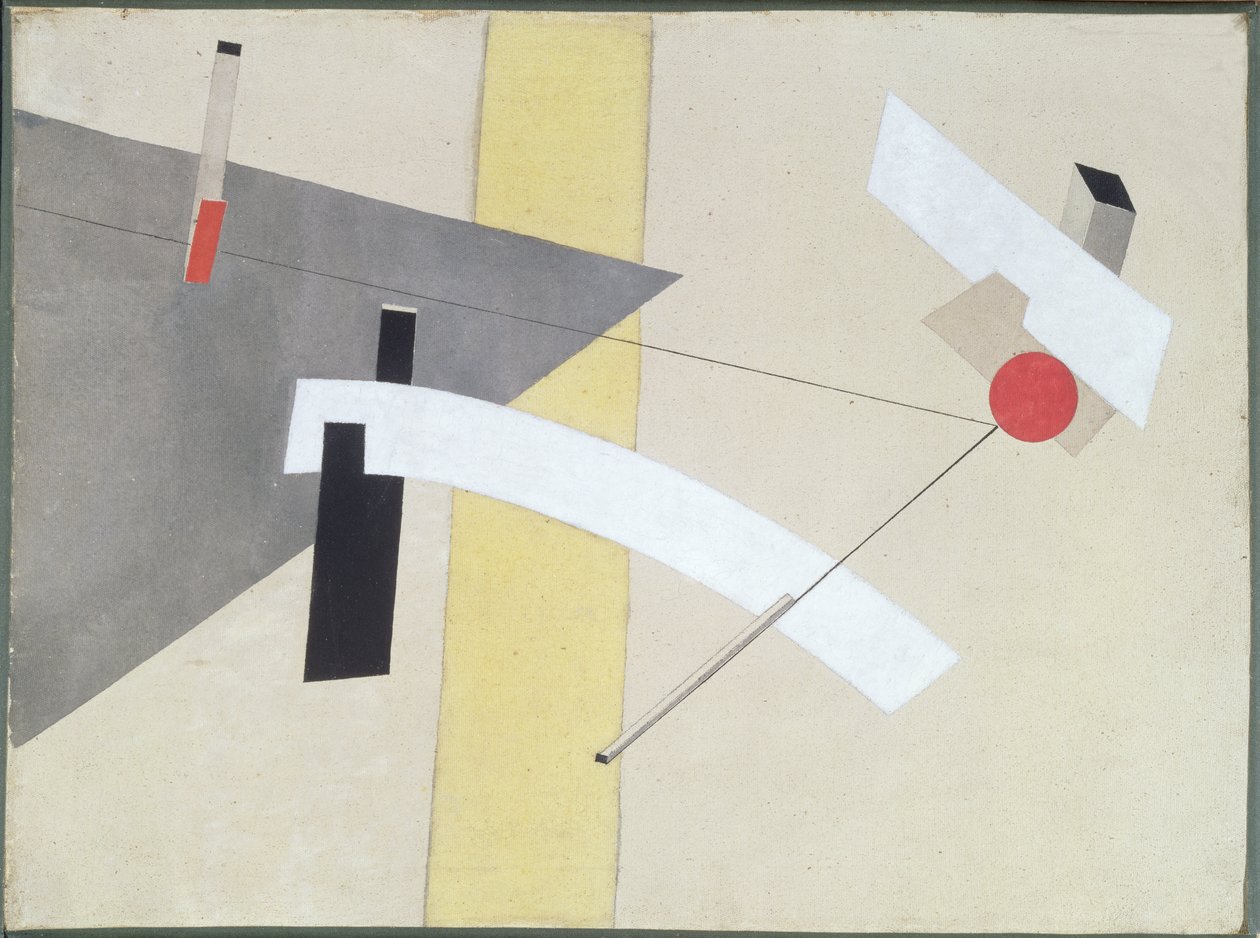 Proun 12 E, 1923 od Eliezer Markowich Lissitzky