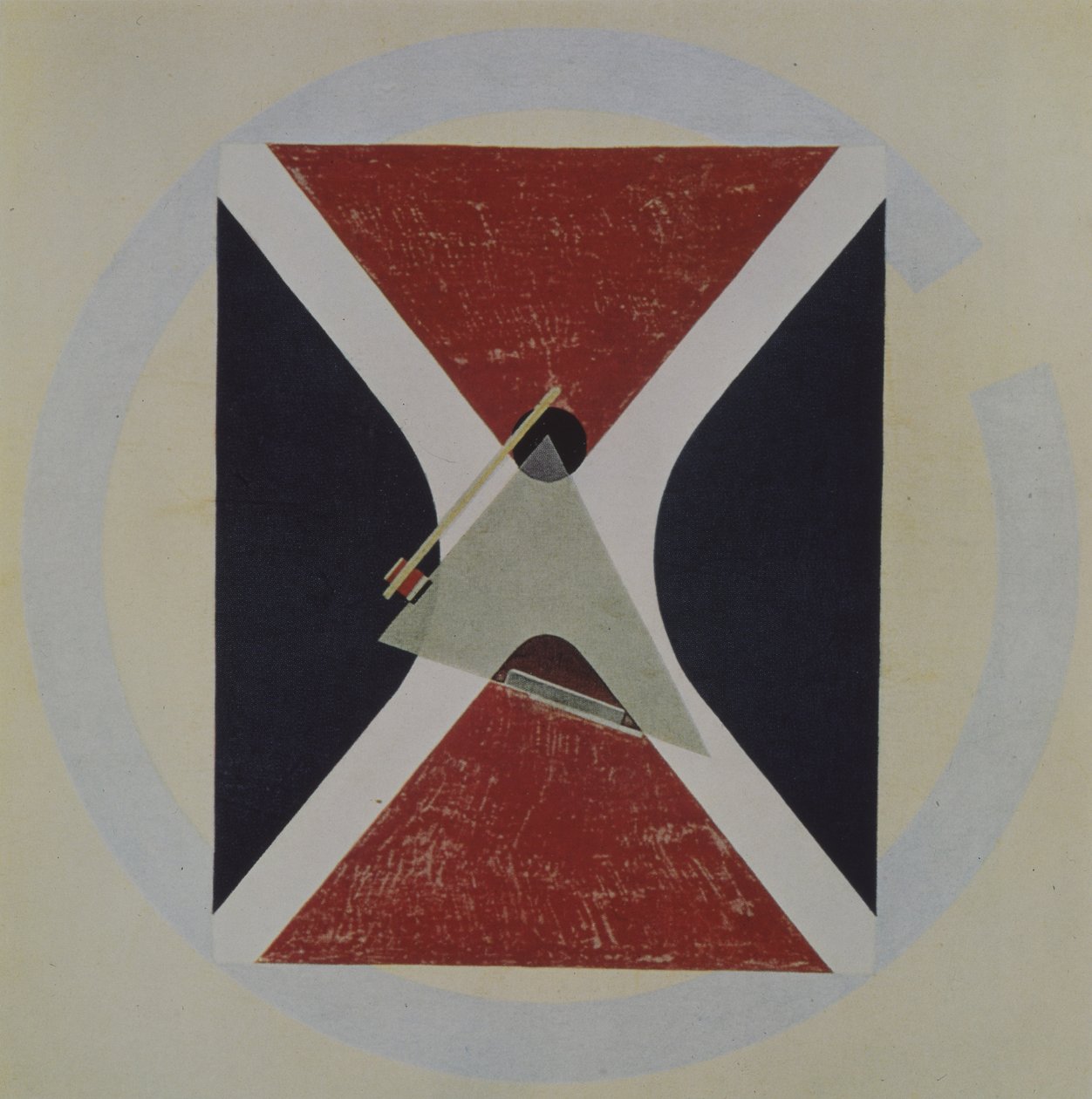 Proun 43, 1924 od Eliezer Markowich Lissitzky