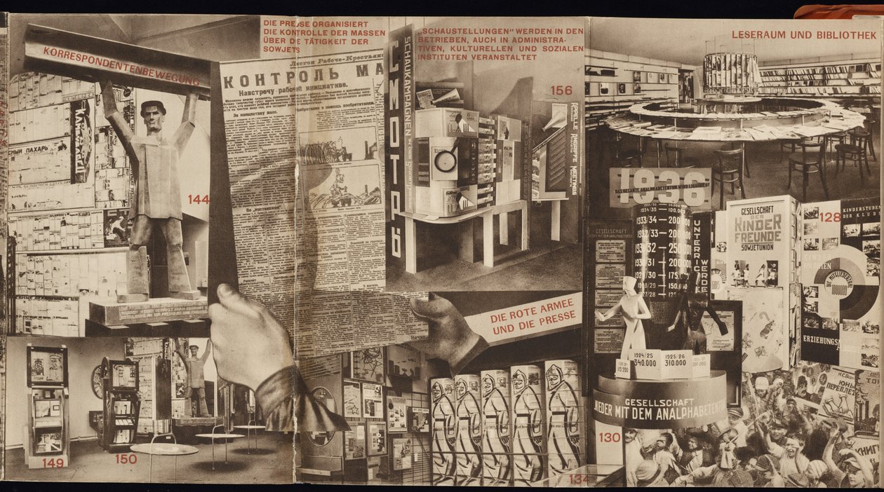 SSSR. Katalog sovětského pavilonu na Mezinárodní tiskové výstavě v Kolíně nad Rýnem, 1928 od Eliezer Markowich Lissitzky