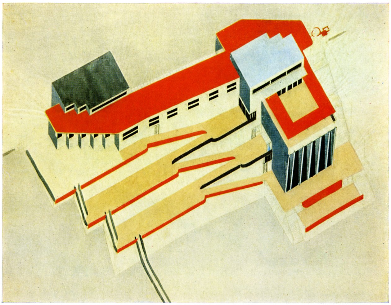 Yacht Club od Eliezer Markowich Lissitzky