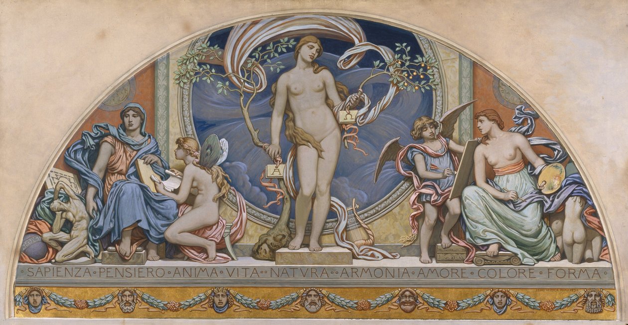 Římský představitel umění od Elihu Vedder