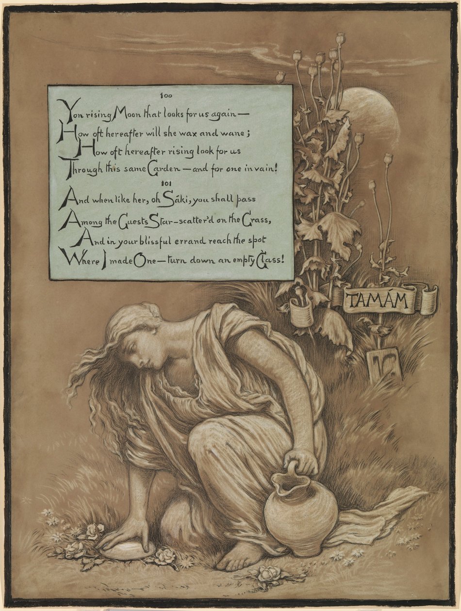 (Ilustrace k Rubáiyátu Omara Chajjáma) In memoriam od Elihu Vedder