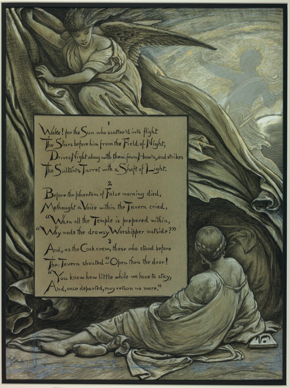 (Ilustrace k Rubáiyátu Omara Chajjáma) Probuzení od Elihu Vedder