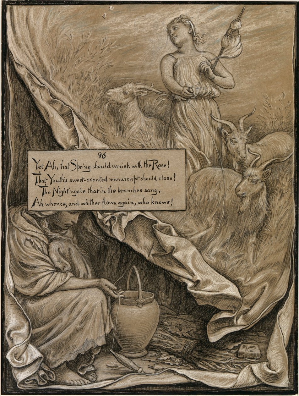 (Ilustrace k filmu Rubáiyát Omara Chajjáma) Mládí a věk od Elihu Vedder