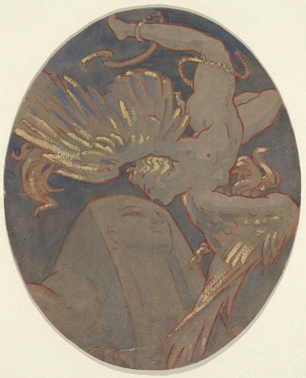 Kopie Rondel-Sargent od Elihu Vedder