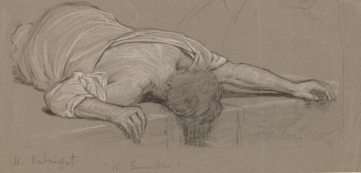 Od Rubáiyátu, c. 1887. od Elihu Vedder