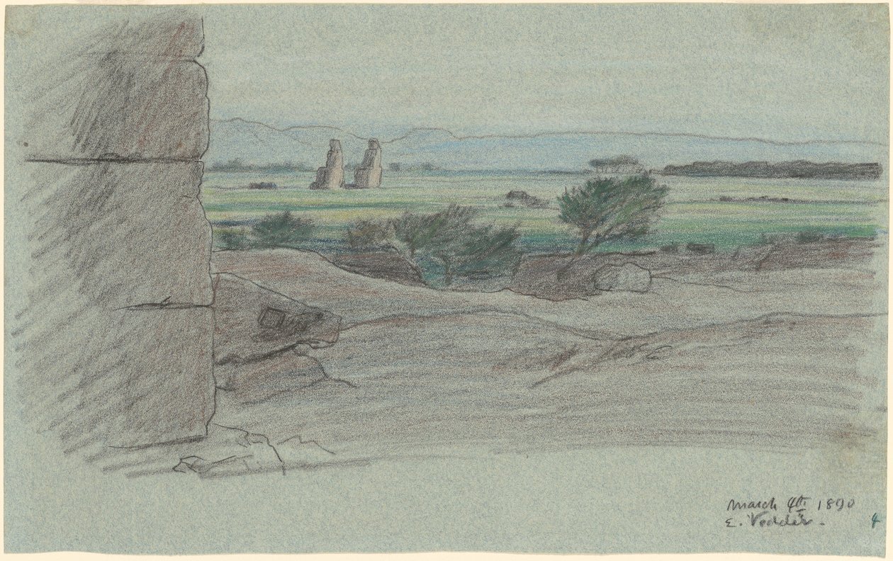 Nil Journey, č. 15 od Elihu Vedder