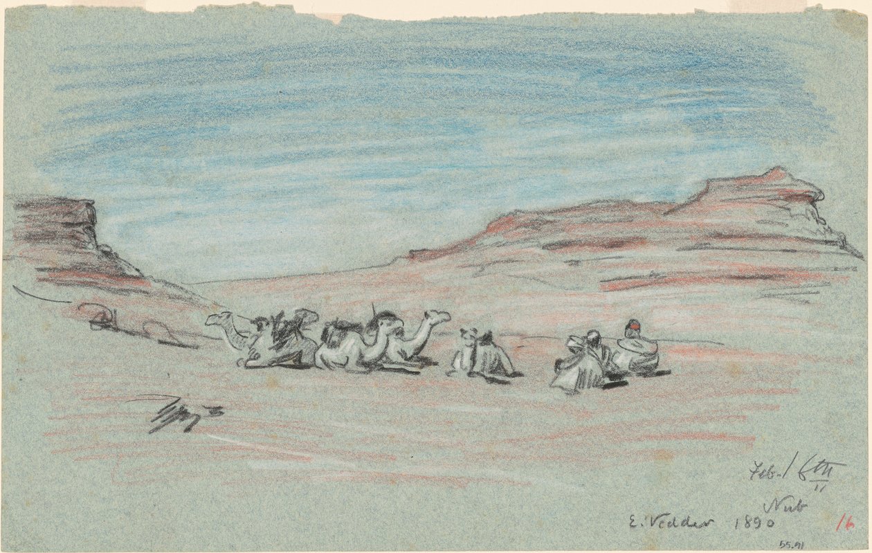 Nil Journey, č. 20 od Elihu Vedder