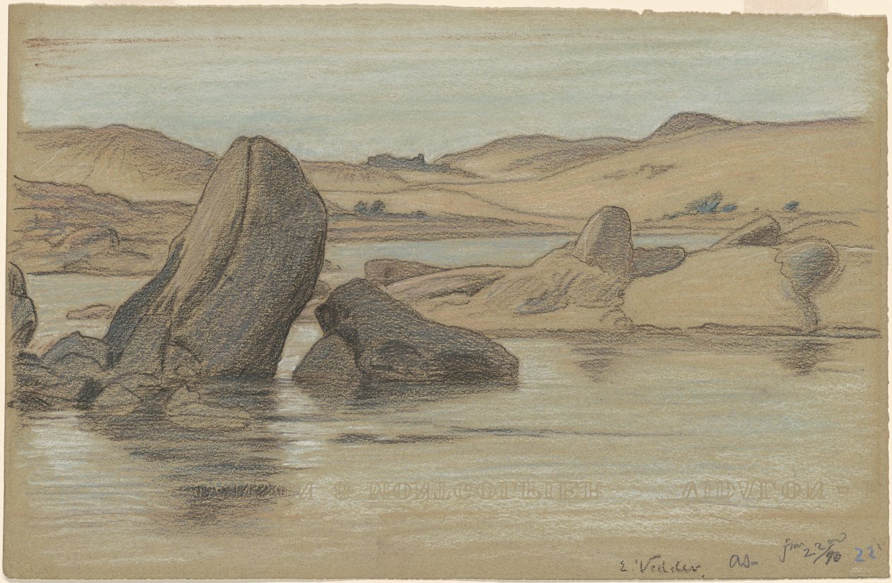 Nil Journey, č. 22 od Elihu Vedder