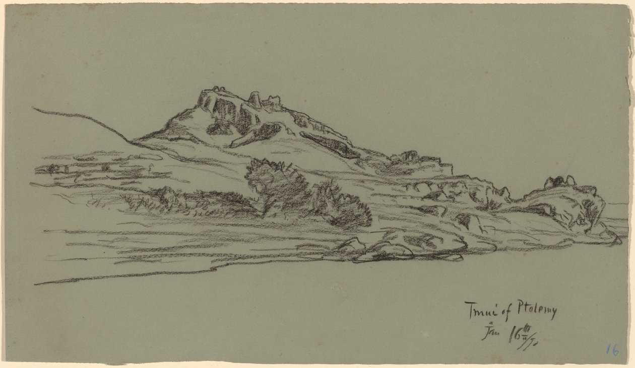 Nil Journey, Tmui z Ptolemaia od Elihu Vedder