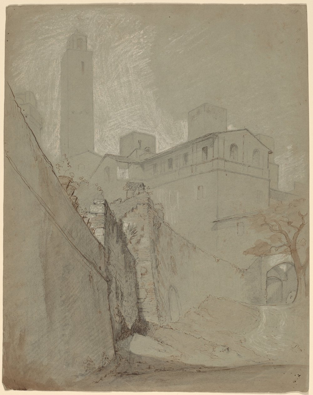 Orvieto od Elihu Vedder