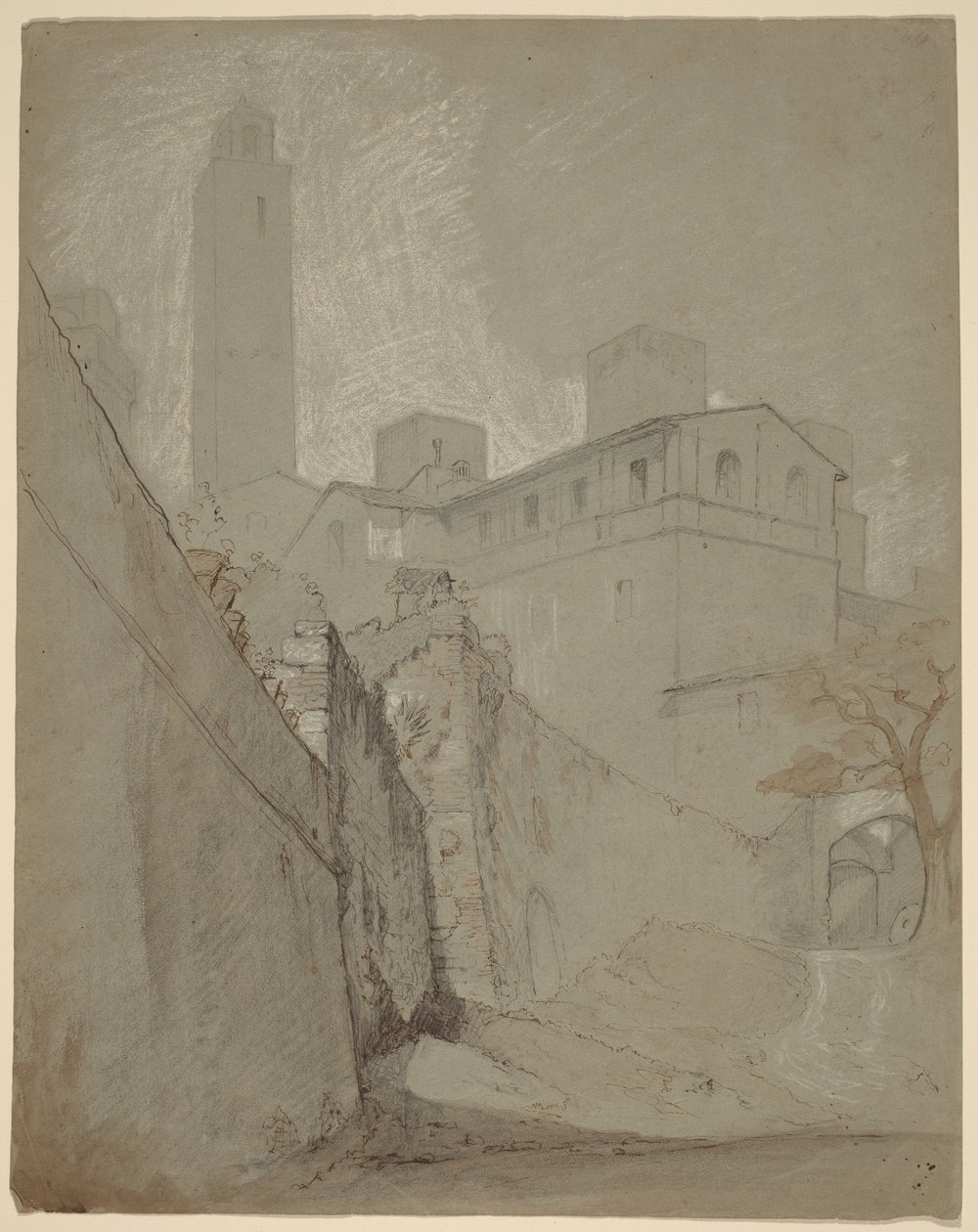 Orvieto od Elihu Vedder