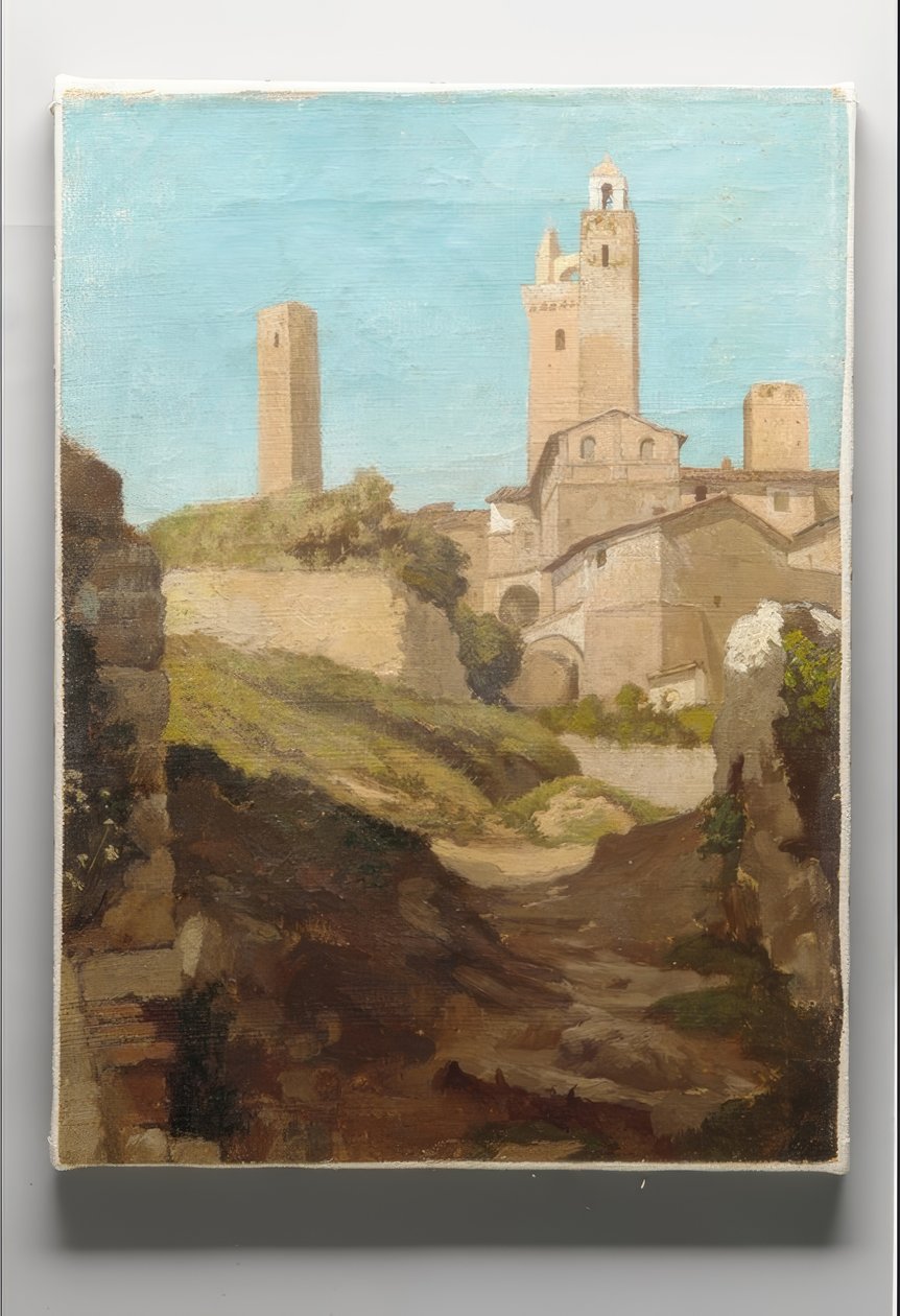 Svatý Gimignano od Elihu Vedder