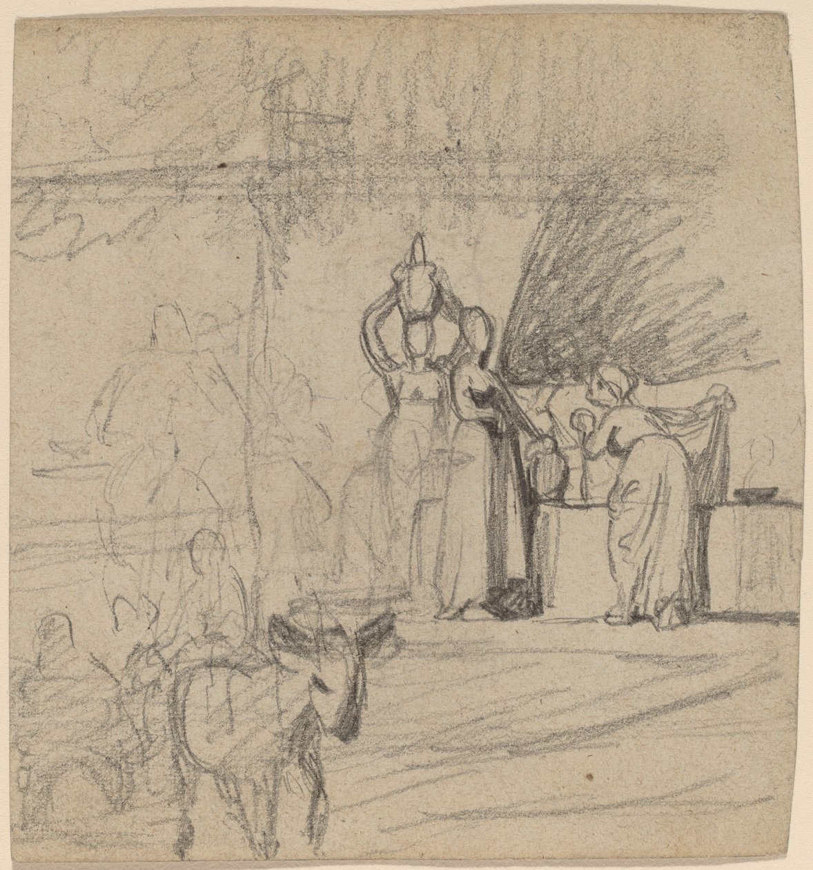 Syn a osel, c. 1859. od Elihu Vedder