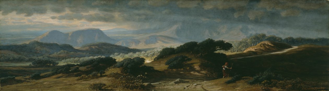 Bouře v Umbrii, 1875. od Elihu Vedder