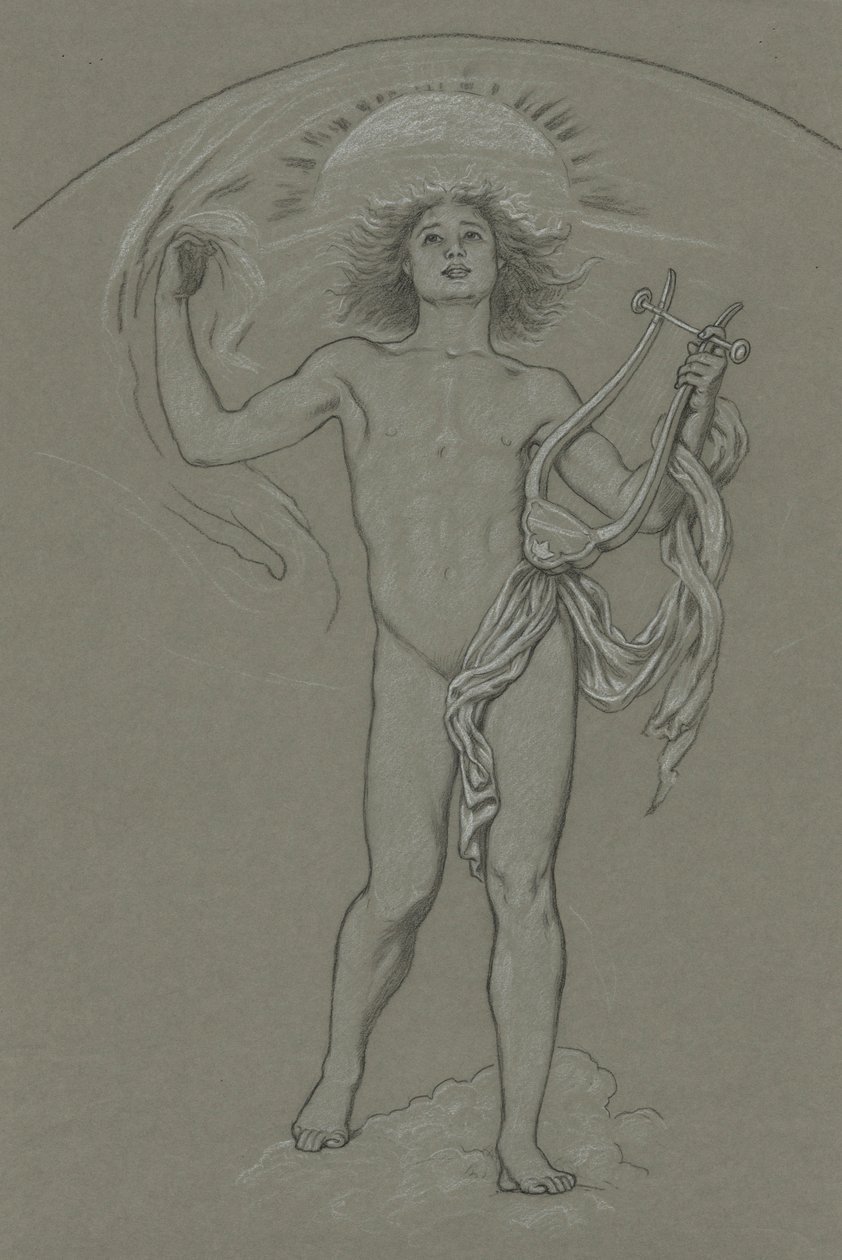 Studie pro Apollo od Elihu Vedder