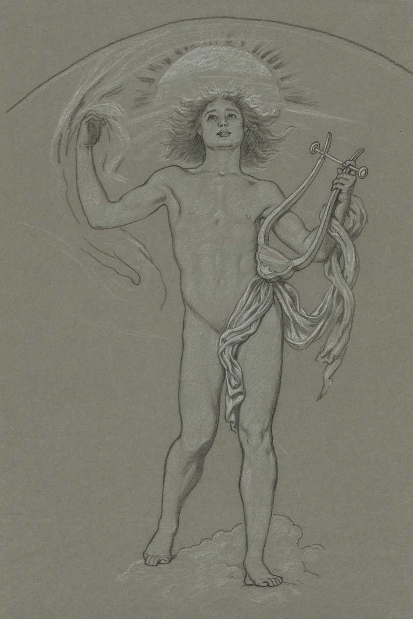 Studie k projektu Apollo od Elihu Vedder