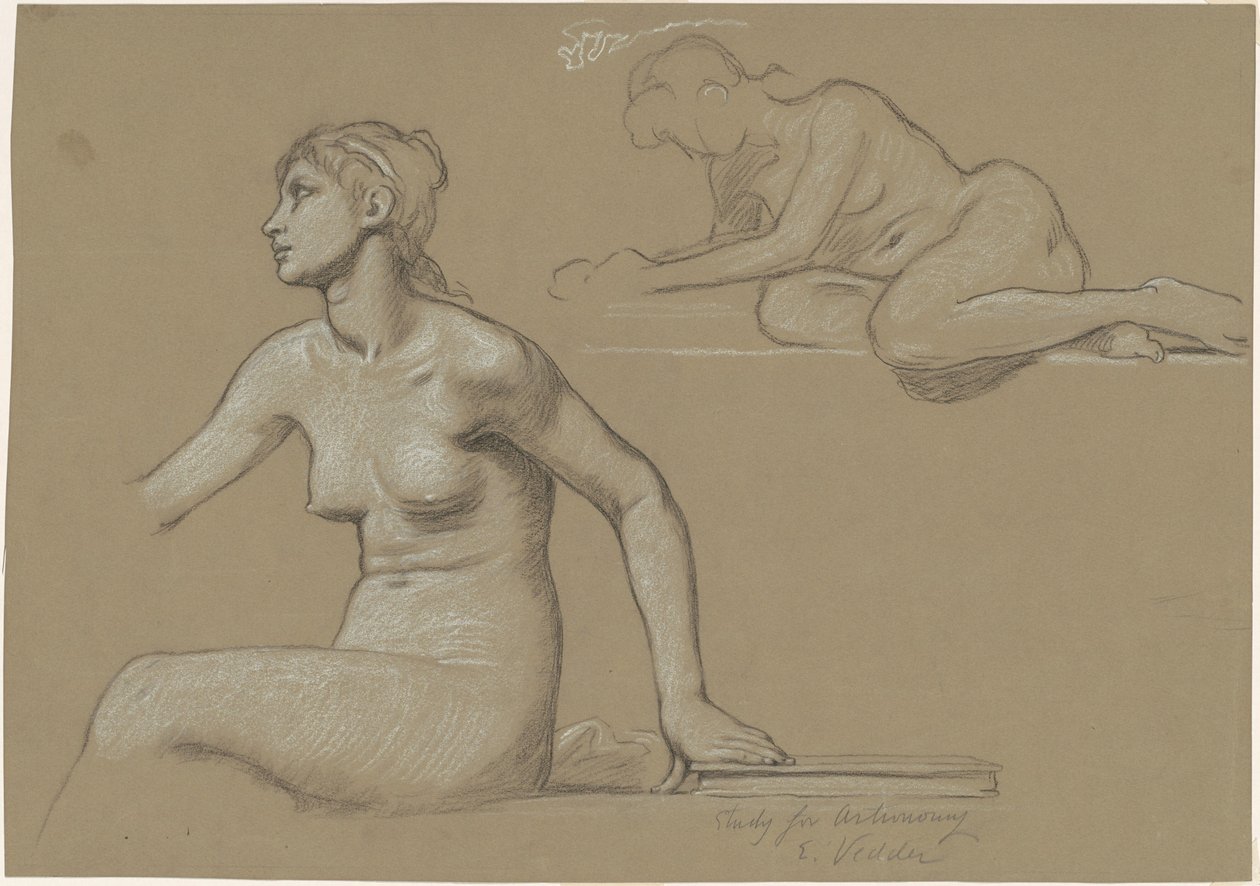 Studium pro astronomii, 1892. od Elihu Vedder