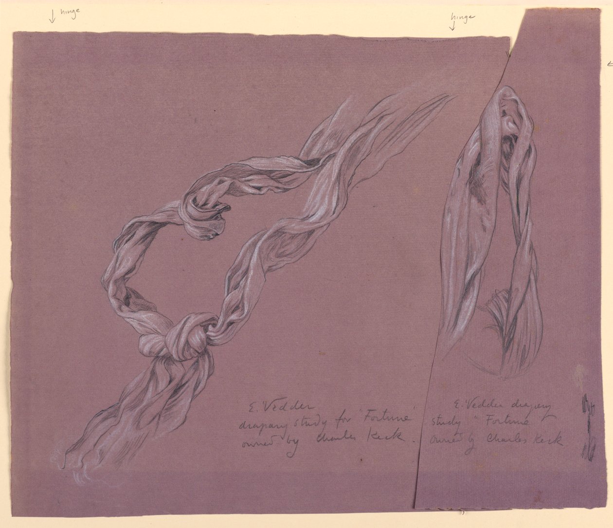 Studium pro "Fortune" od Elihu Vedder