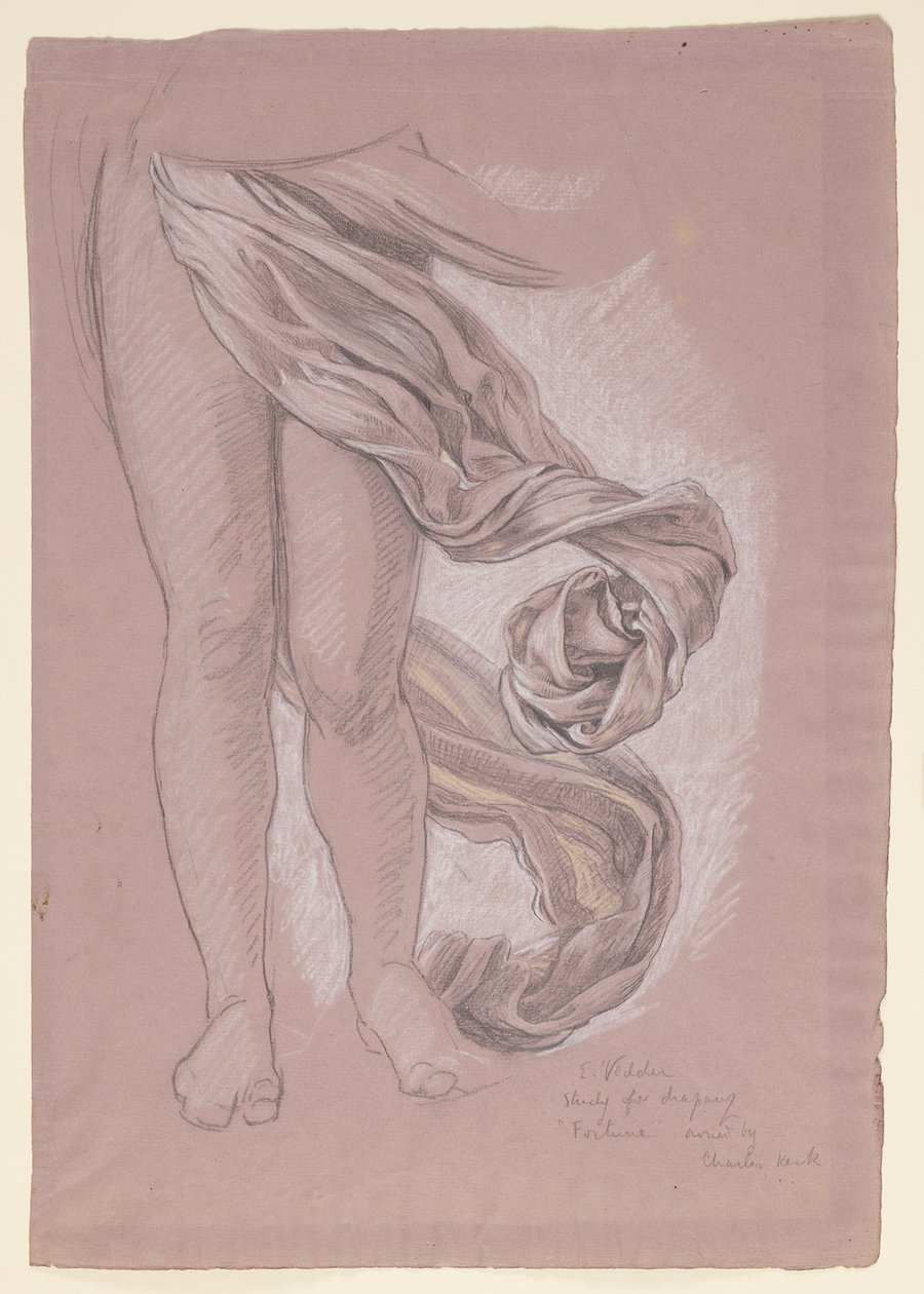 Studium pro "Fortune" od Elihu Vedder
