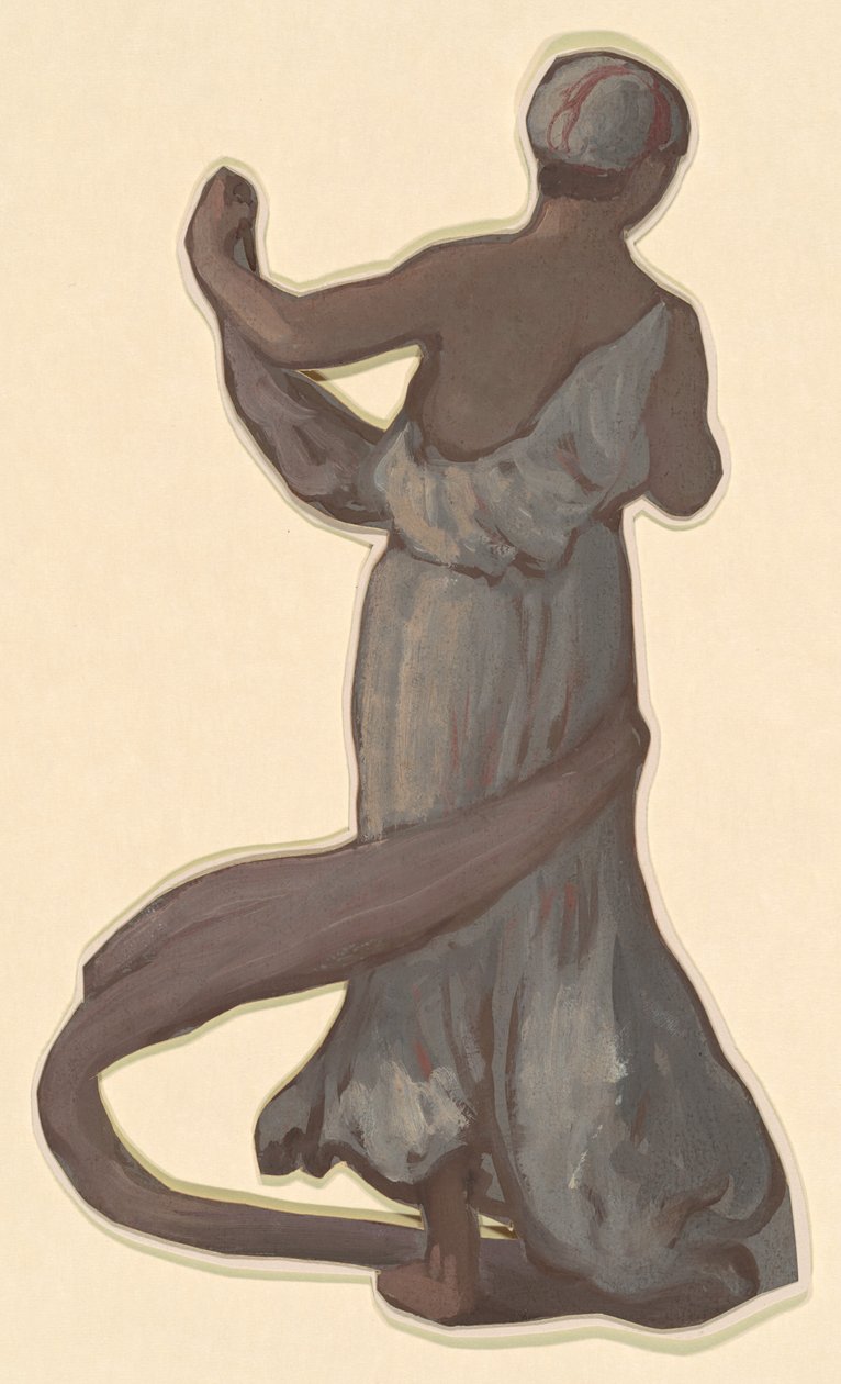 Studie pro koupání řeckých dívek, c. 1872. od Elihu Vedder