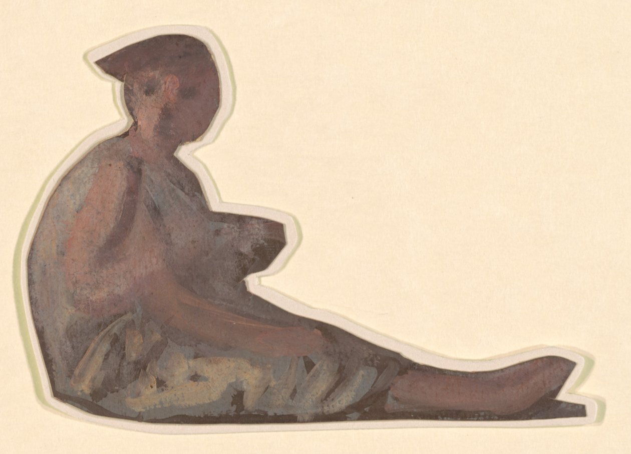 Studie pro koupání řeckých dívek, c. 1872. od Elihu Vedder
