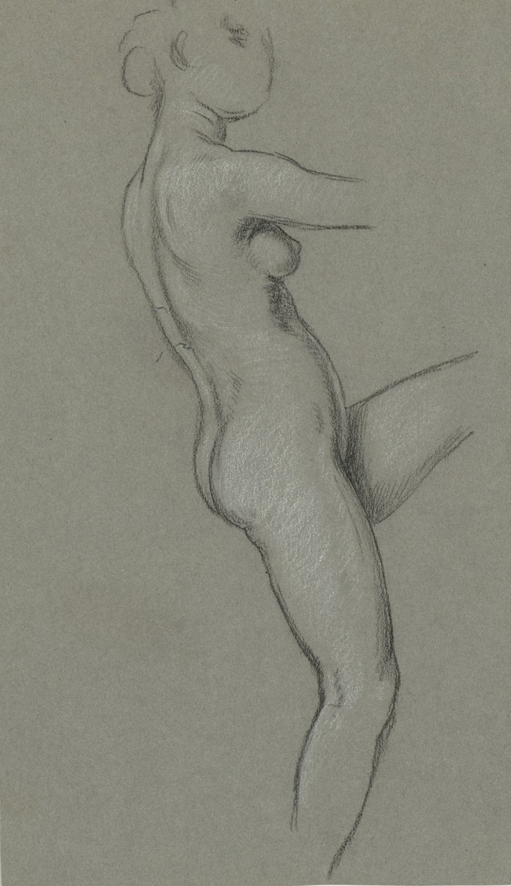 Studie pro osudy shromažďující se ve hvězdách, 1884-1887. od Elihu Vedder