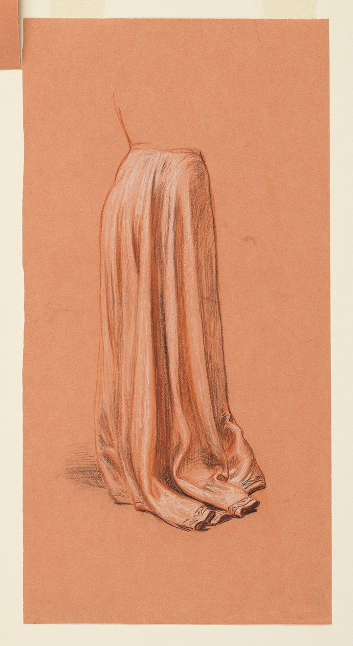 Studie na "Svatební průvod" od Elihu Vedder