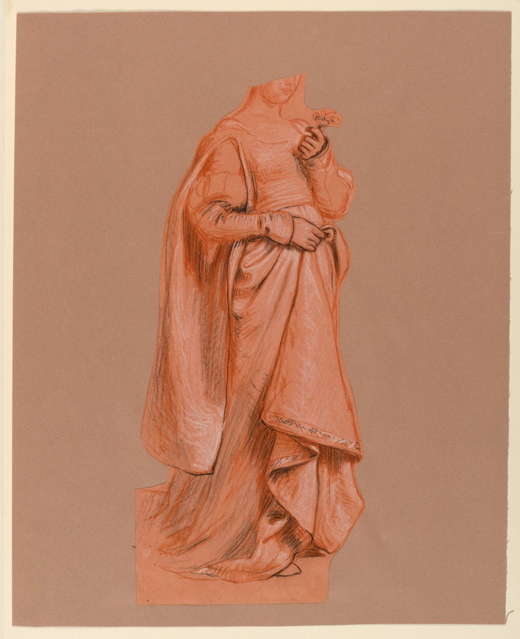 Studie na "Svatební průvod" od Elihu Vedder