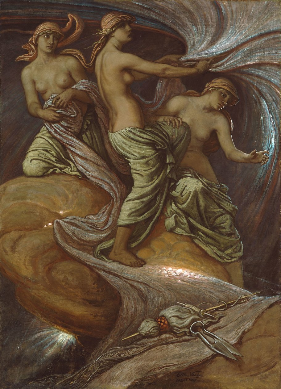 Osudy se shromažďují ve hvězdách, 1887 od Elihu Vedder