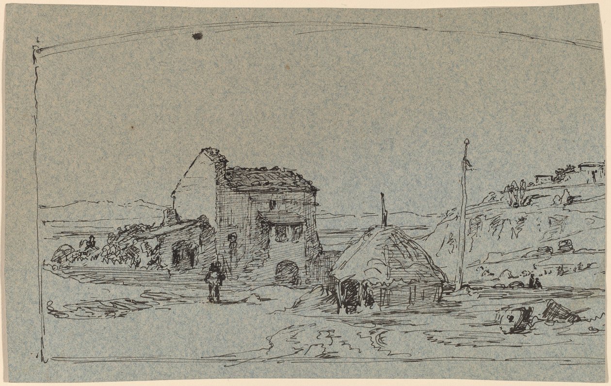 Toskánsko od Elihu Vedder