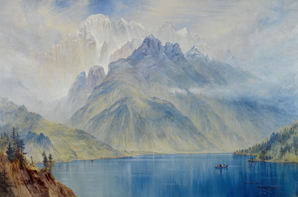 Mt Civetta, 1867. od Elijah Walton