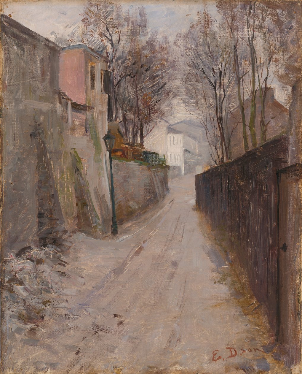 Rue Gabrielle, Paříž od Elin Danielson Gambogi