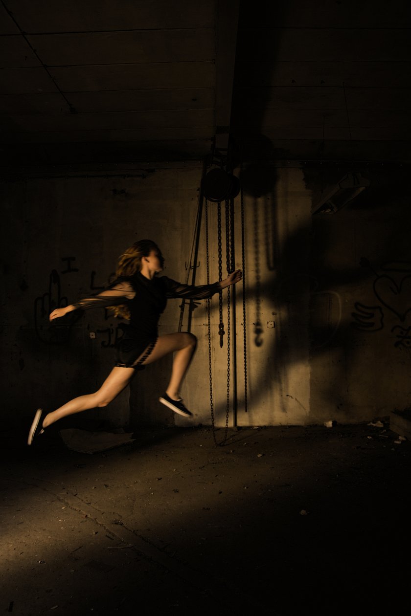 The Jump, 2013 (sítotisk) od Elinleticia Högabo